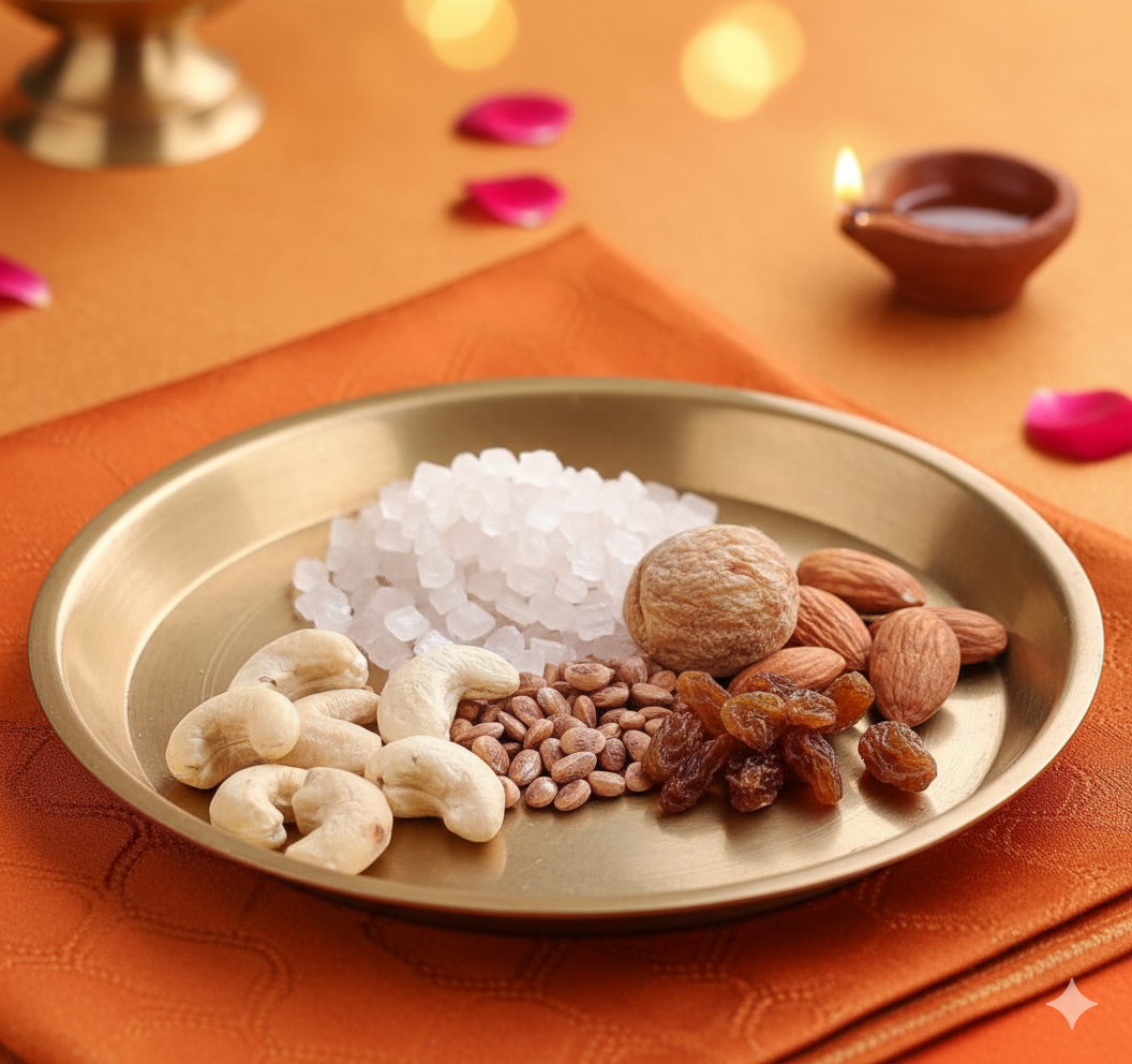 Astik TV Diwali Puja Samagri Kit for Mahalakshmi Pujan (57+ Items) with Detailed Puja Vidhi