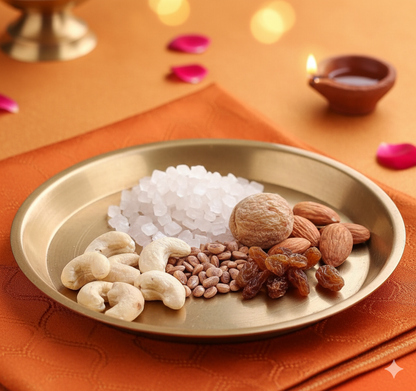 Astik TV Diwali Puja Samagri Kit for Mahalakshmi Pujan (57+ Items) with Detailed Puja Vidhi