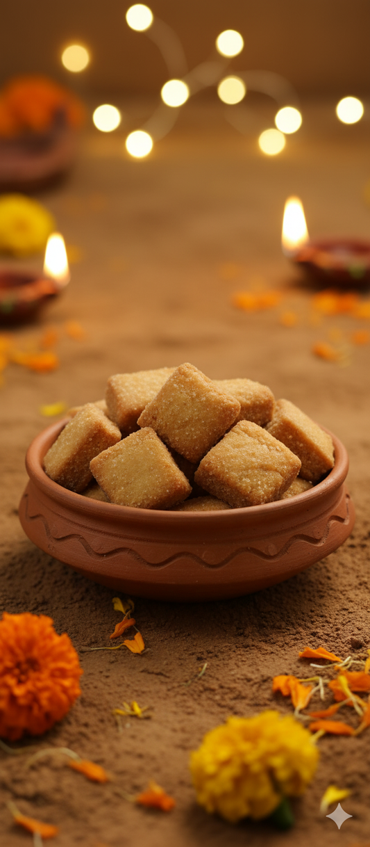 Mitha Shakar Para - Homemade Indori Namkeen
