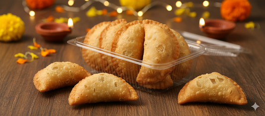 Gujiya - Homemade Indori Namkeen